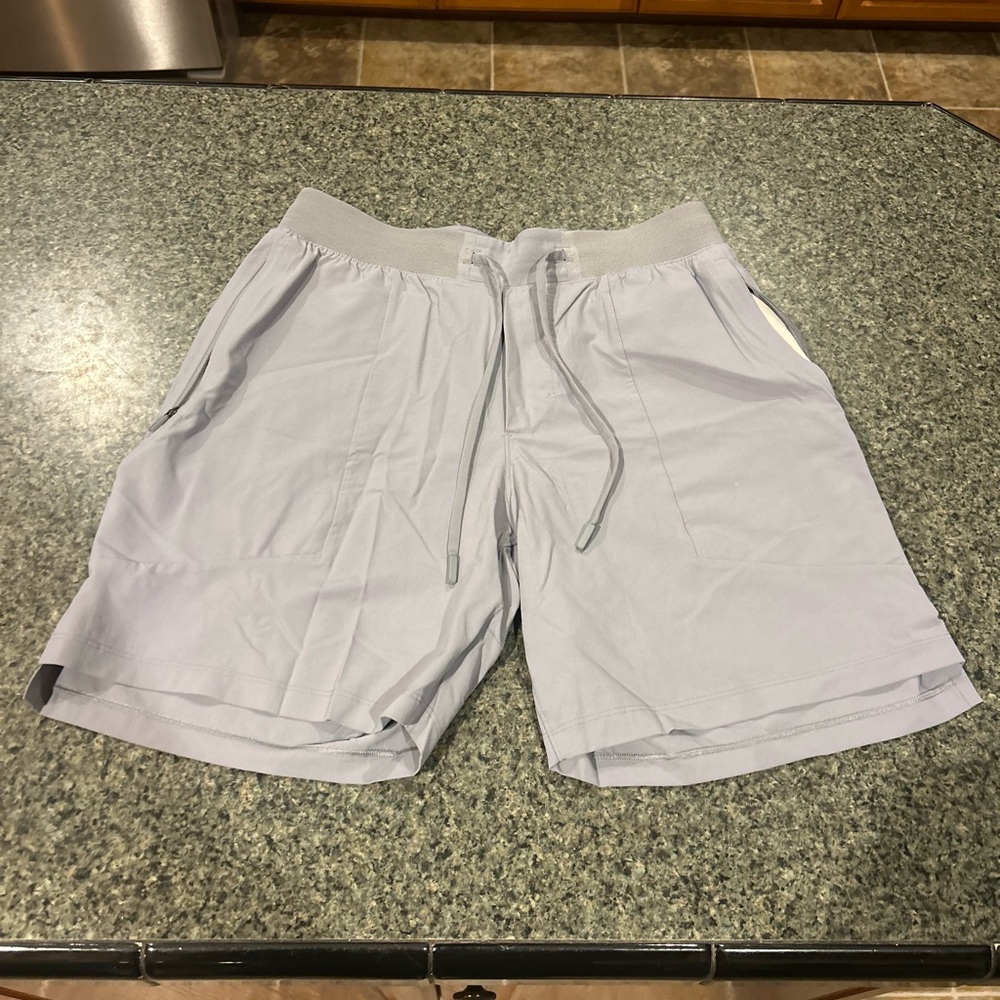 Men's Gray “Licensed to train” Lululemon Shorts